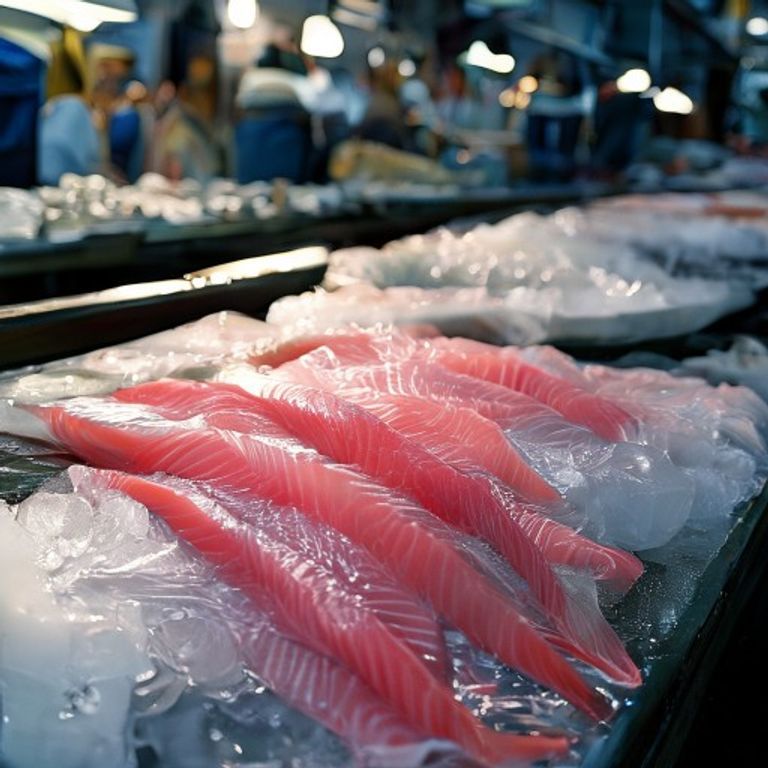 日本漁市場新鮮水產